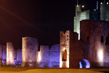 Trim Castle at Night